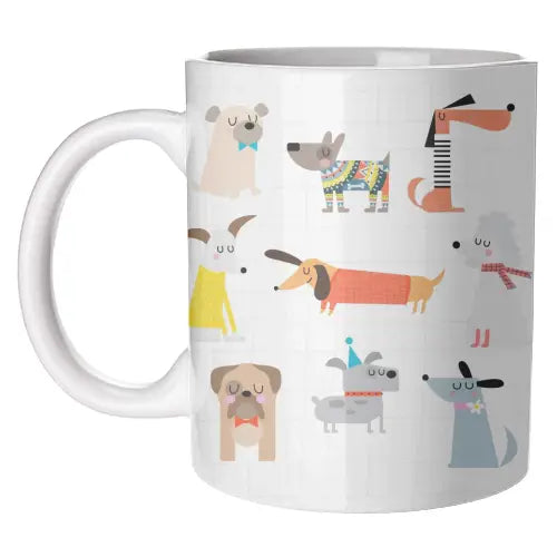 Dashing Dogs Mug