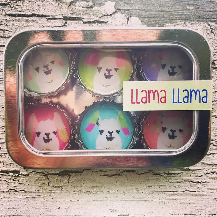 Llama Magnet Set