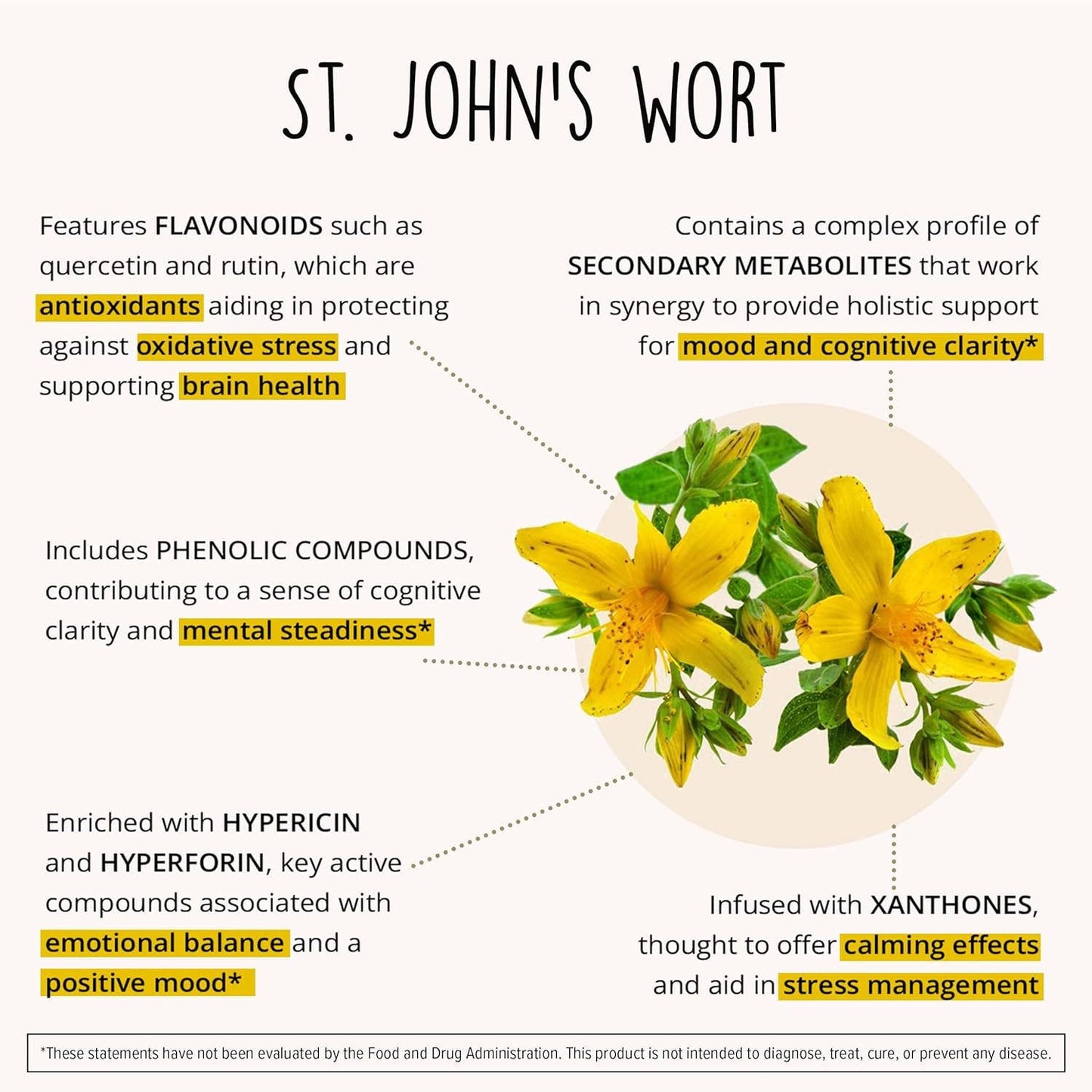 Joy-Filled - Mood & Stress Support + Mental Clarity, 60 Ct