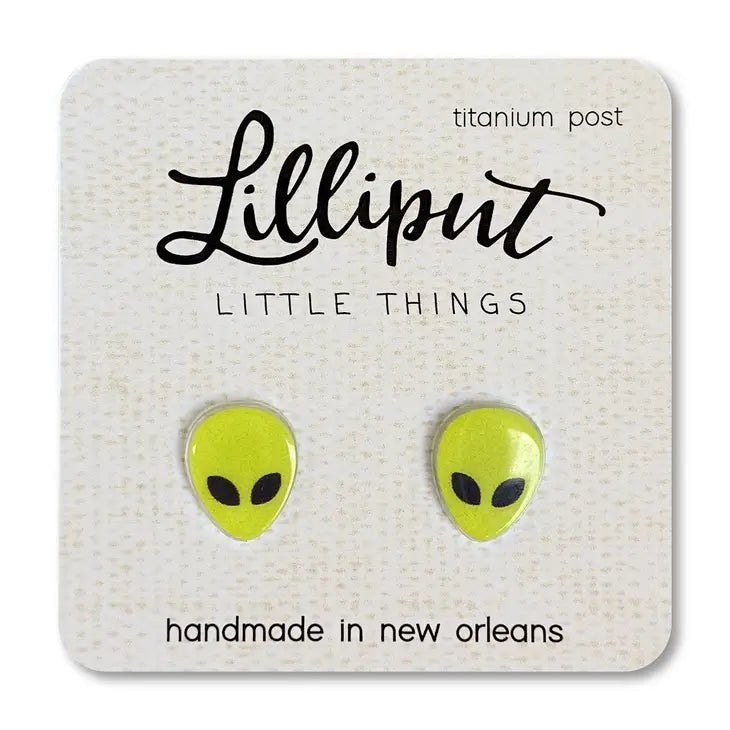 Alien Earrings