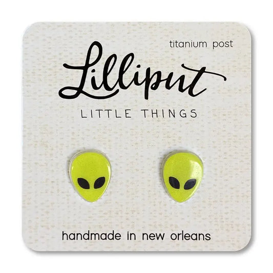 Alien Earrings