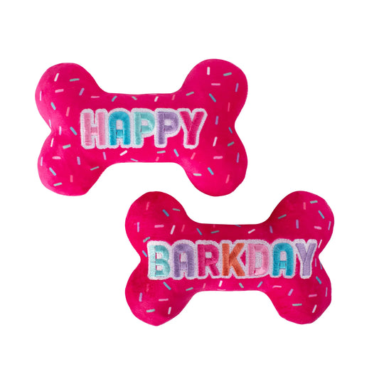 It's My Barkday Plush Dog Toy