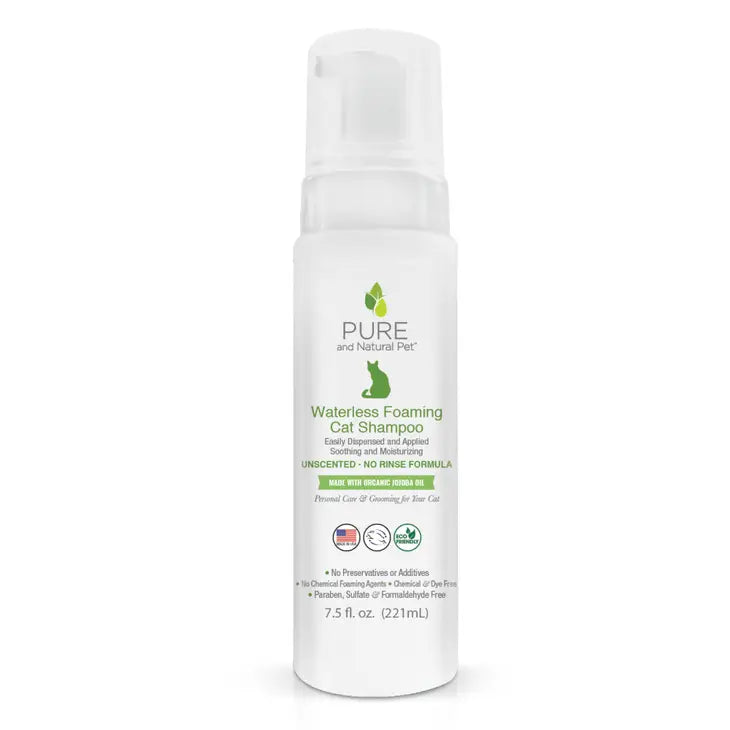 Waterless Foaming Cat Shampoo (Unscented)