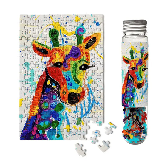 Rainbow Giraffe Mini Puzzle
