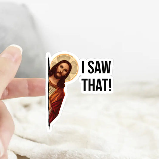 Jesus Meme Sticker