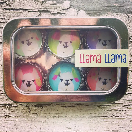 Llama Magnet Set