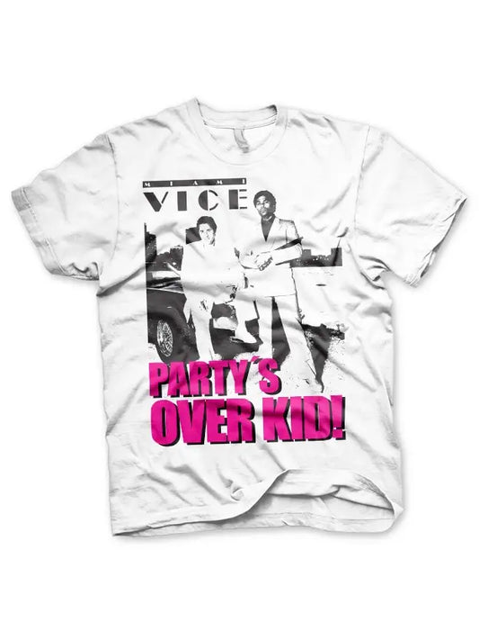 Miami Vice Party's Over Kid Tshirt