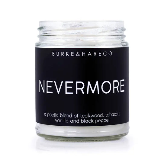 Nevermore 9oz Glass Candle