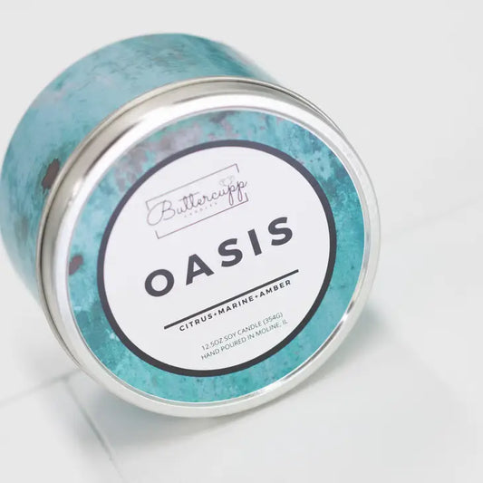 Oasis Tin Candle & Melts