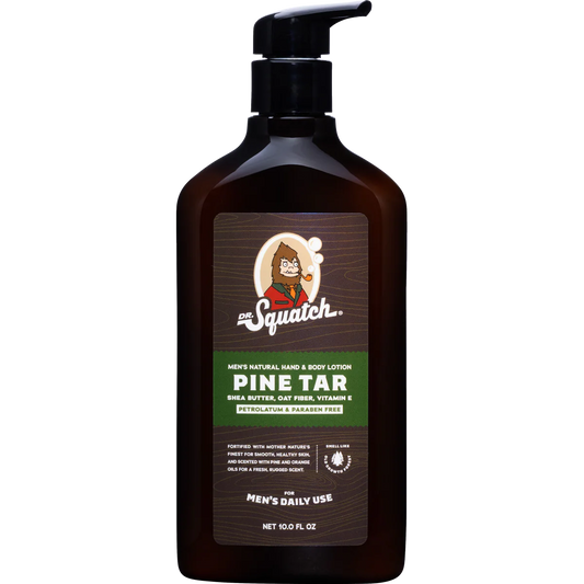Pine Tar Body Lotion by Dr Squatch