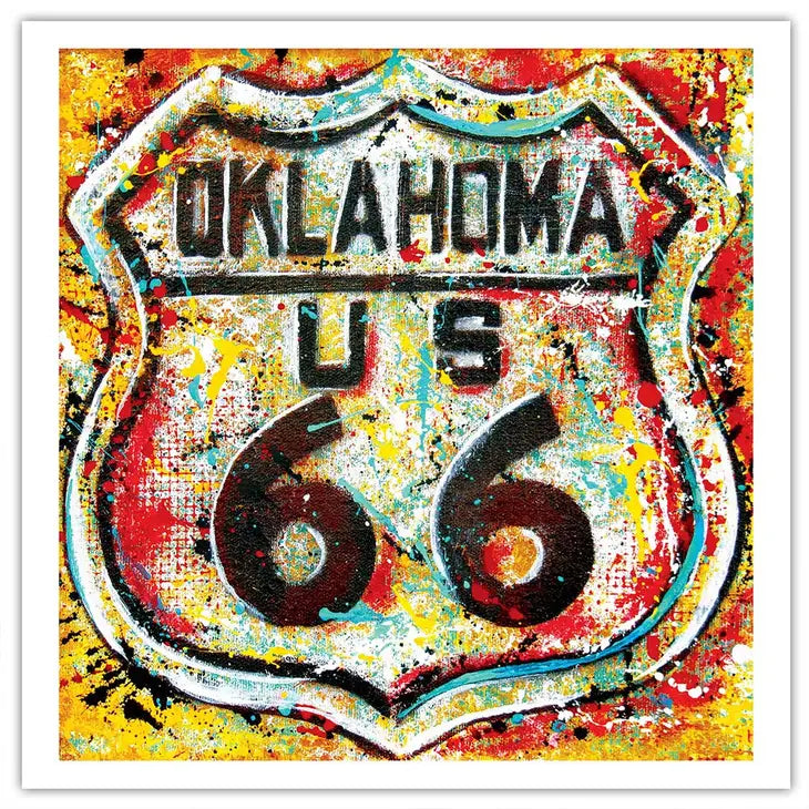 Route 66 Print 12x12