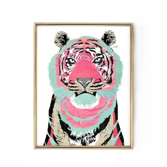 Pink Tiger 8x10 Print