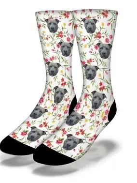 Flower Child Puppy Socks