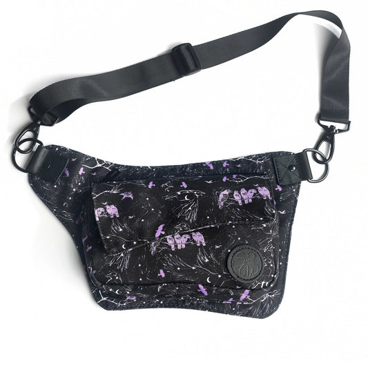 Cosmic Crows Hip Bag