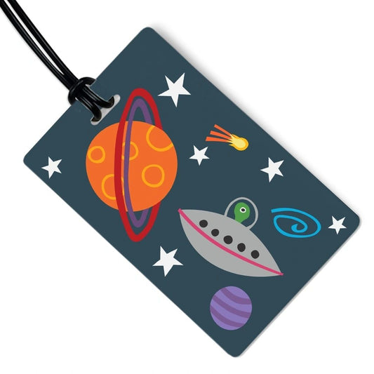 Outer Space Luggage Tag