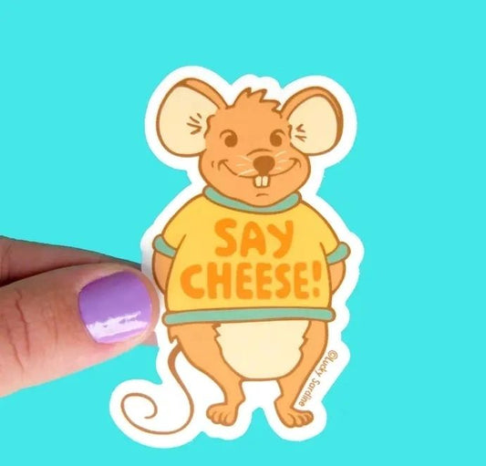 Say Cheese Sticker