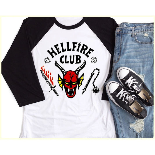 Hellfire Club Baseball T