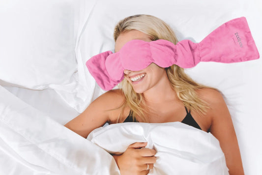 Pink Weighted Eye Mask by Nod Pod