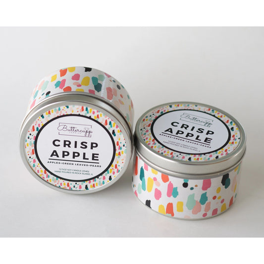 Crisp Apple 12.5 oz Soy Candle