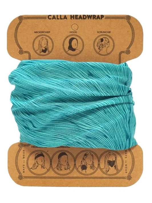 Calla Headwrap in Turquoise