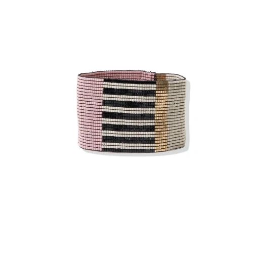Blush Colorblock Stretch Bracelet