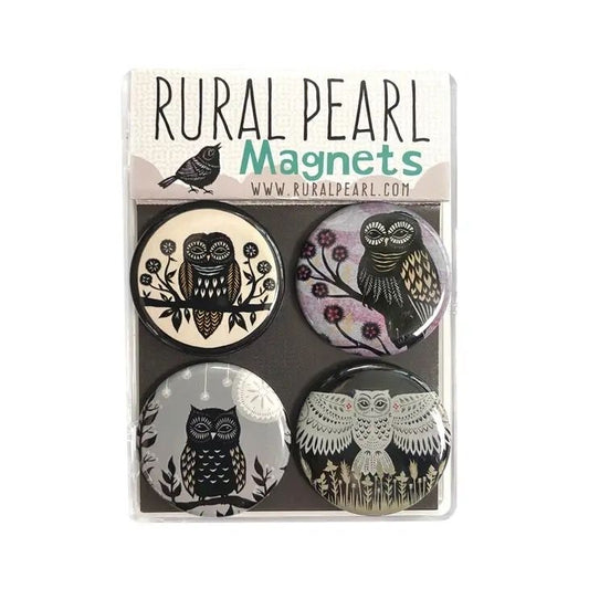 Owl Magnet Set