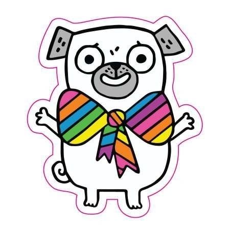 Pug Sticker