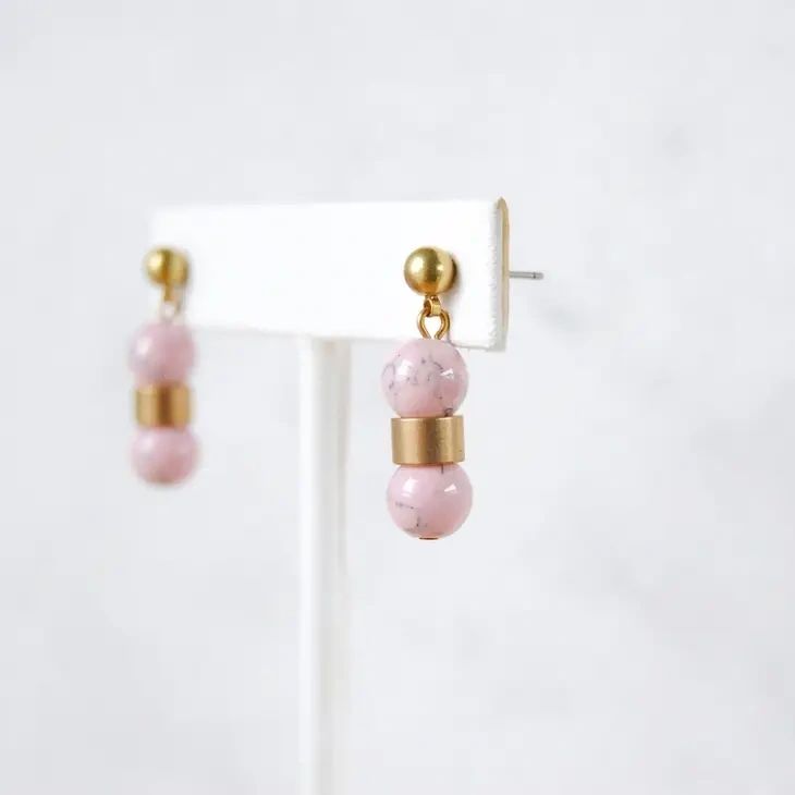 Geo Stud Earrings